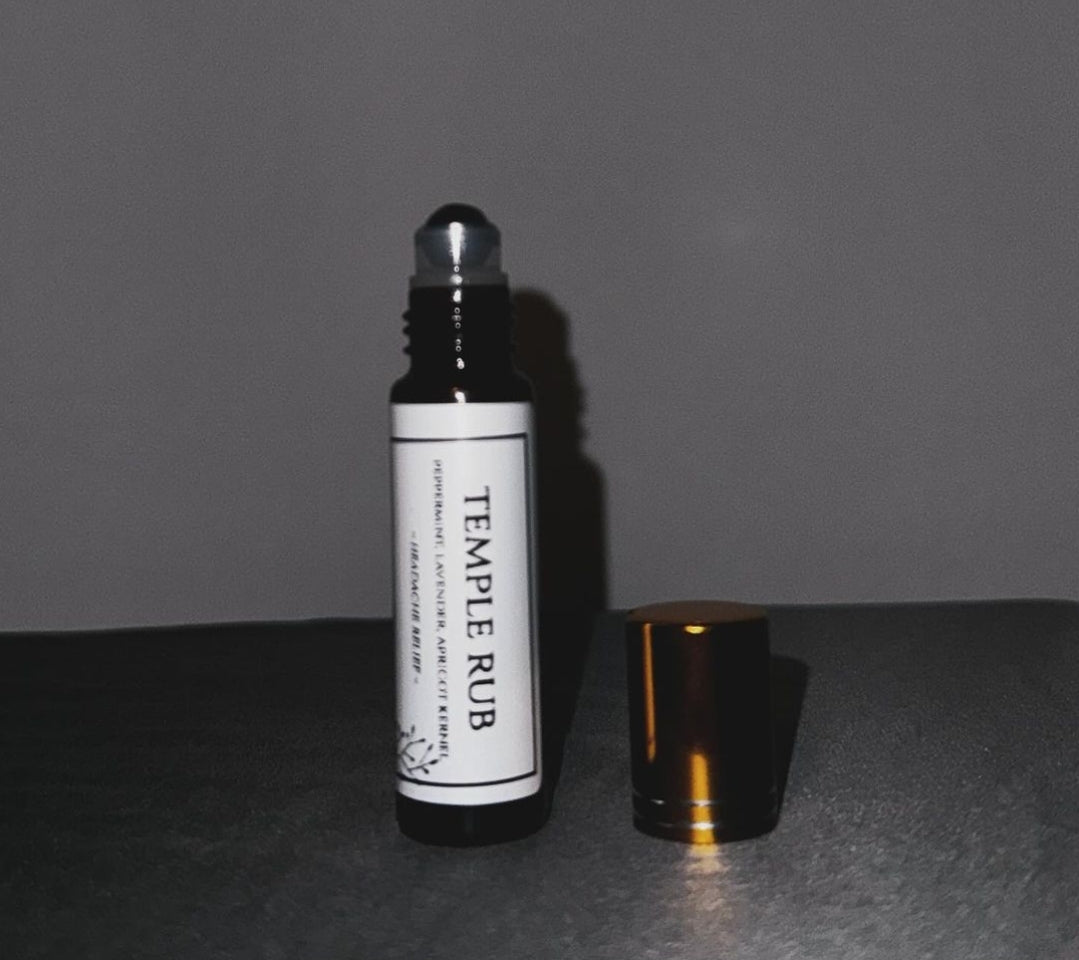 Natural Organic Headache Relief Temple Rub